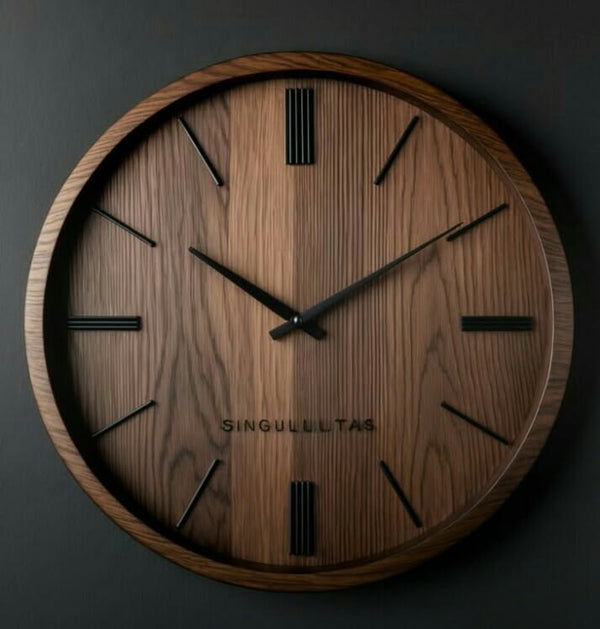 Handcrafted Wooden Wall Clock